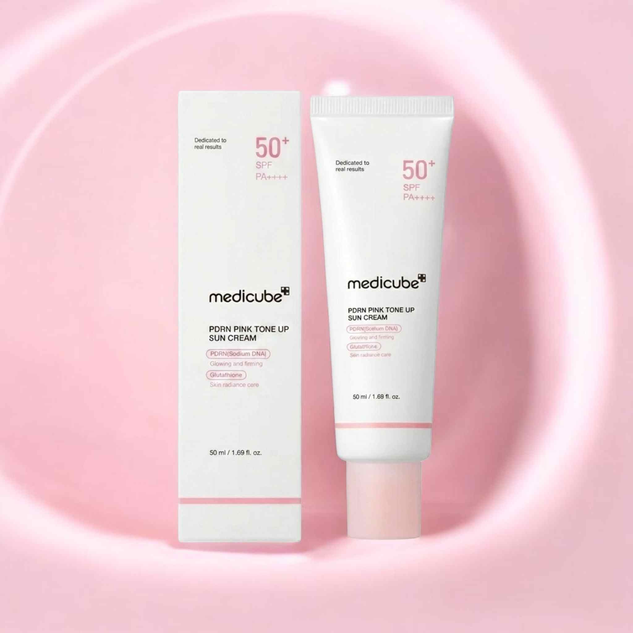 Medicube PDRN Pink Tone Up Sun Cream SPF50+ PA++++ 50ml