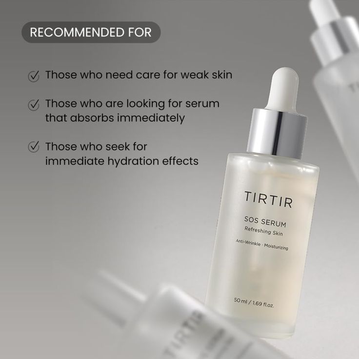 tirtir sos serum refreshing skin anti wrinkle moisturizing 